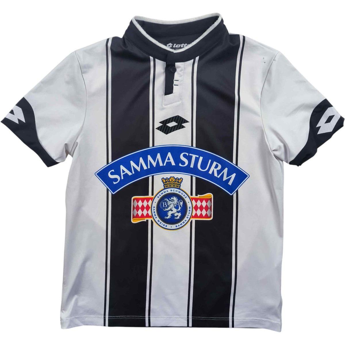Sturm Graz 2019-20 Lotto home „Alar” football shirt size 128