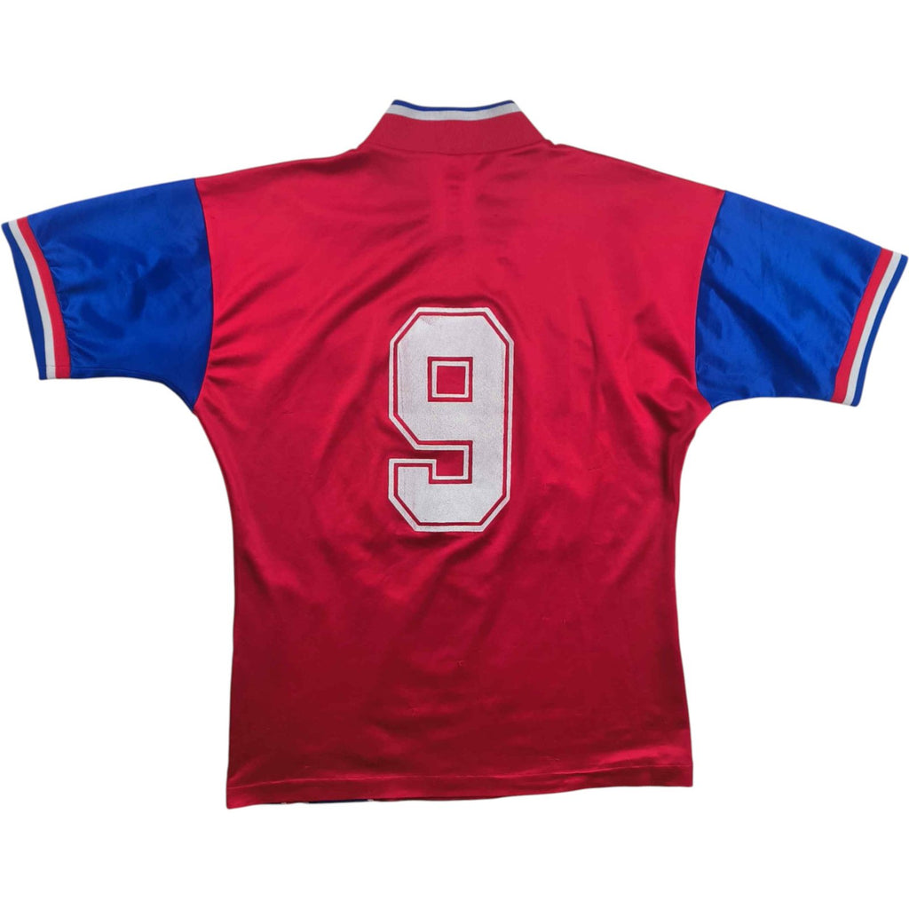 Bayern München 1993-95 Adidas home #9 football shirt size M
