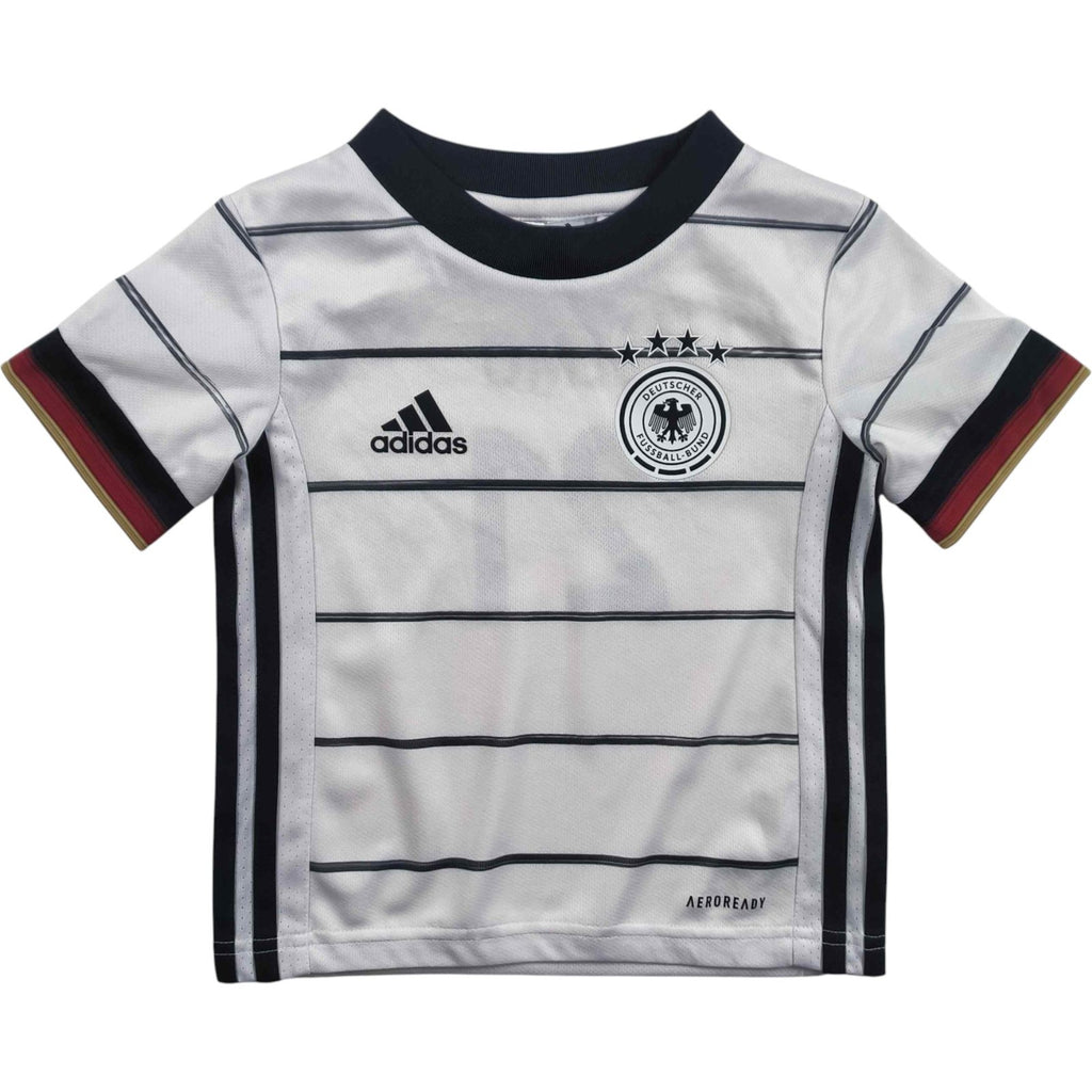 Németország 2019-21 Adidas hazai „Elmo #21” foci mez gyerek 92-es