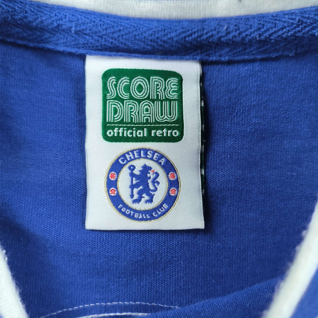 Chelsea 1961-62 Score Draw home #8 retro football shirt size M