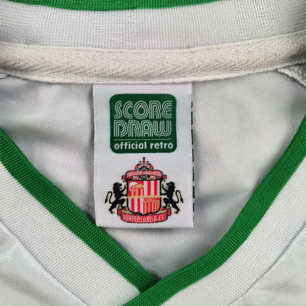 Sunderland 1991-94 Score Draw away retro football shirt size XL