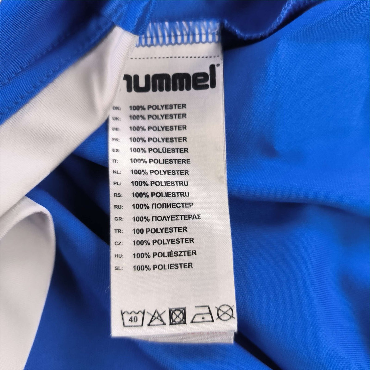 Rangers 2019-20 Hummel home long sleeve football shirt size 116