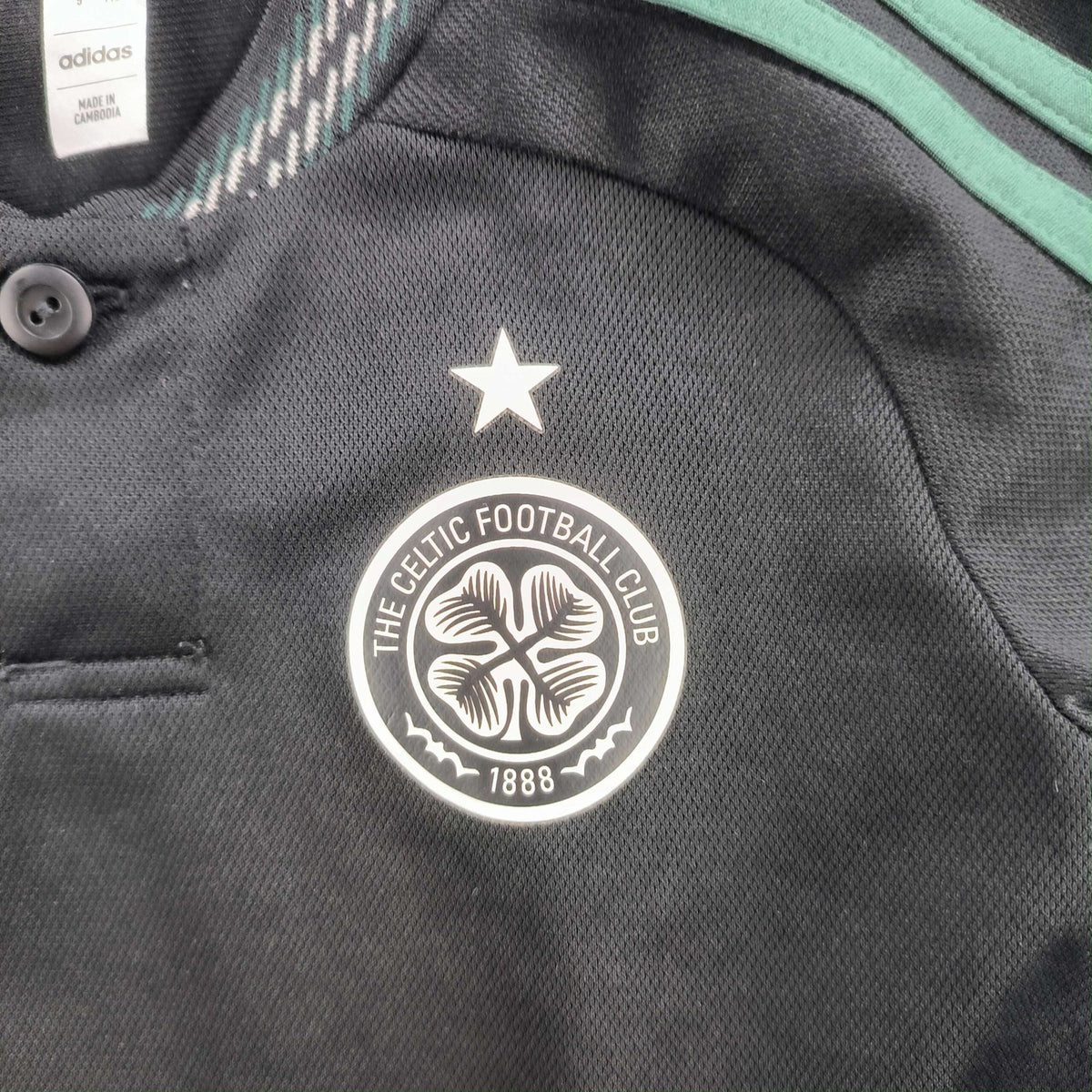 Celtic 2023-24 Adidas vendég foci mez gyerek 110-es