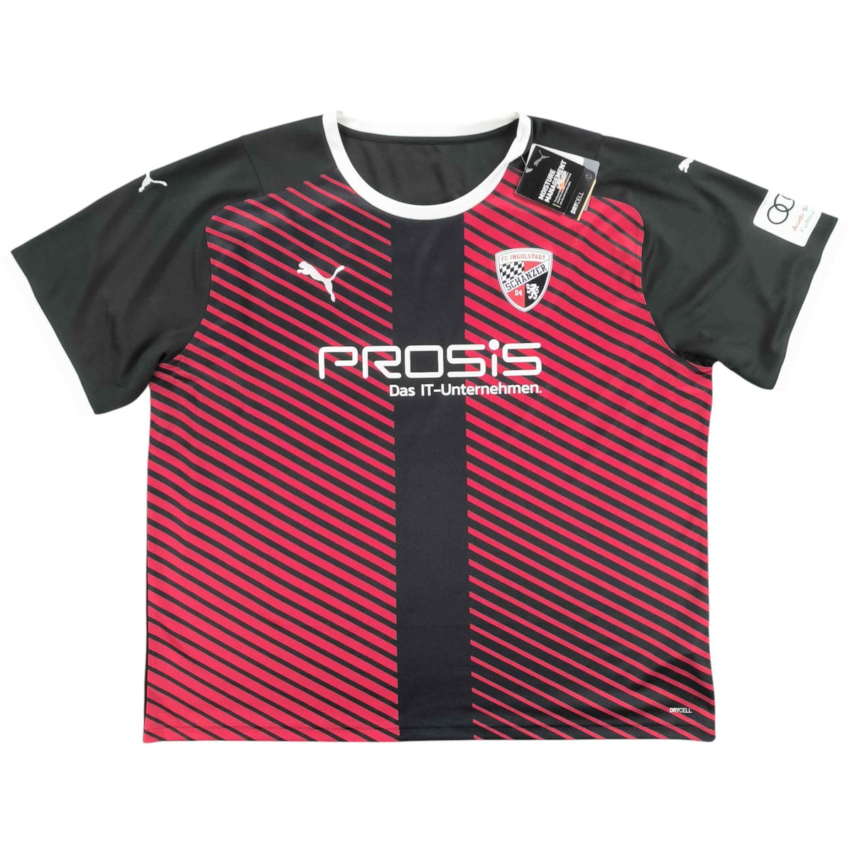 Ingolstadt 2021-22 Puma hazai *Új* *Aláírt* foci mez 3XL-es