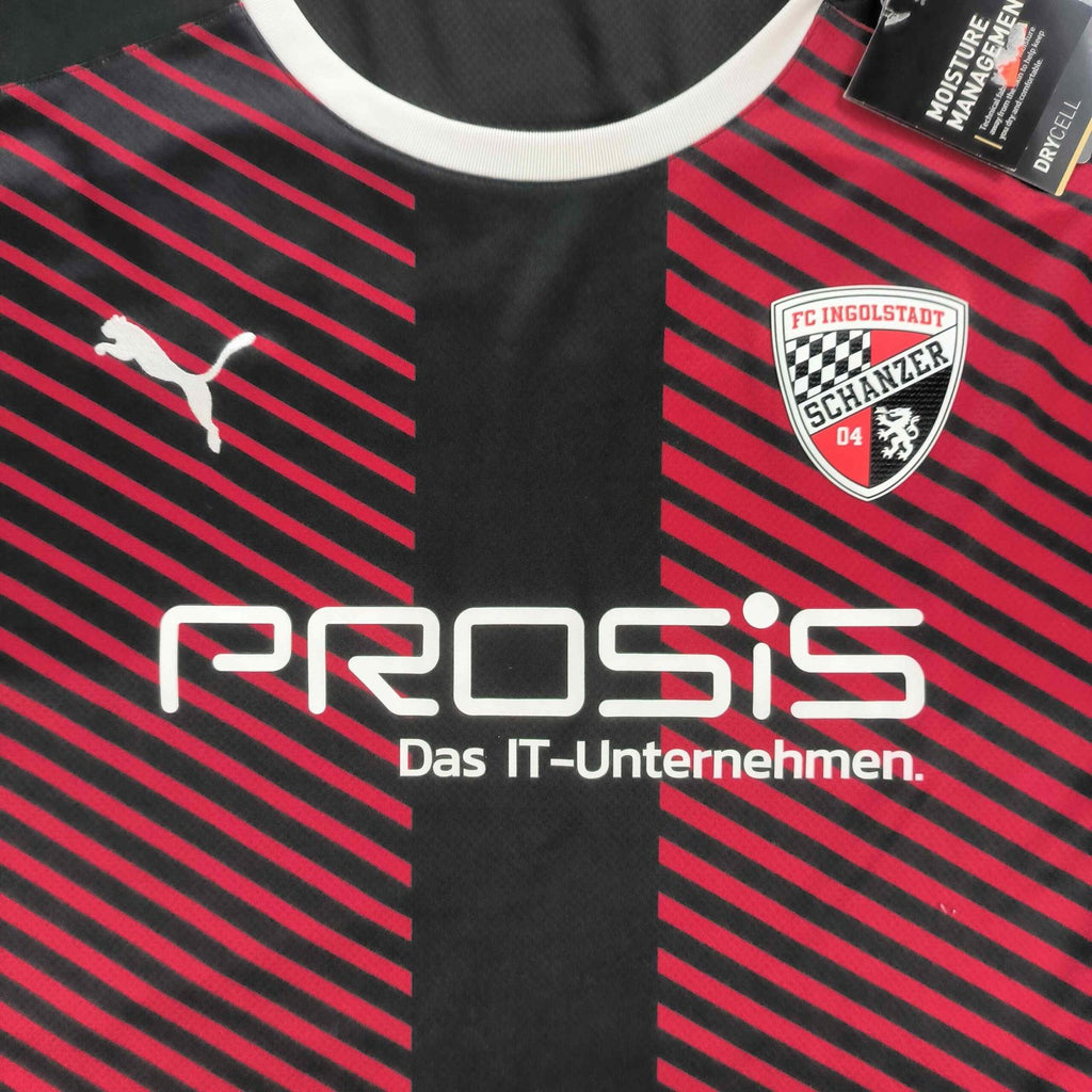 Ingolstadt 2021-22 Puma hazai *Új* *Aláírt* foci mez 3XL-es