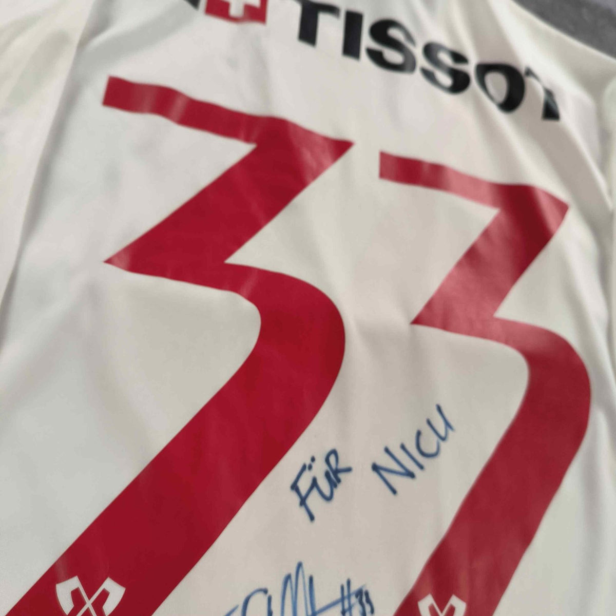 FC Biel-Bienne 2015-16 Nike hazai Fabian Stoller *Aláírt* foci mez M-es