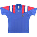 Franciaország 1992-94 Adidas hazai foci mez XL-es