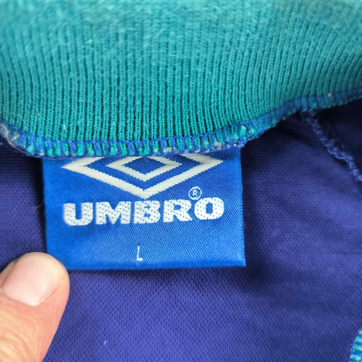 Nottingham Forest 1993-95 Umbro vendég foci mez L-es