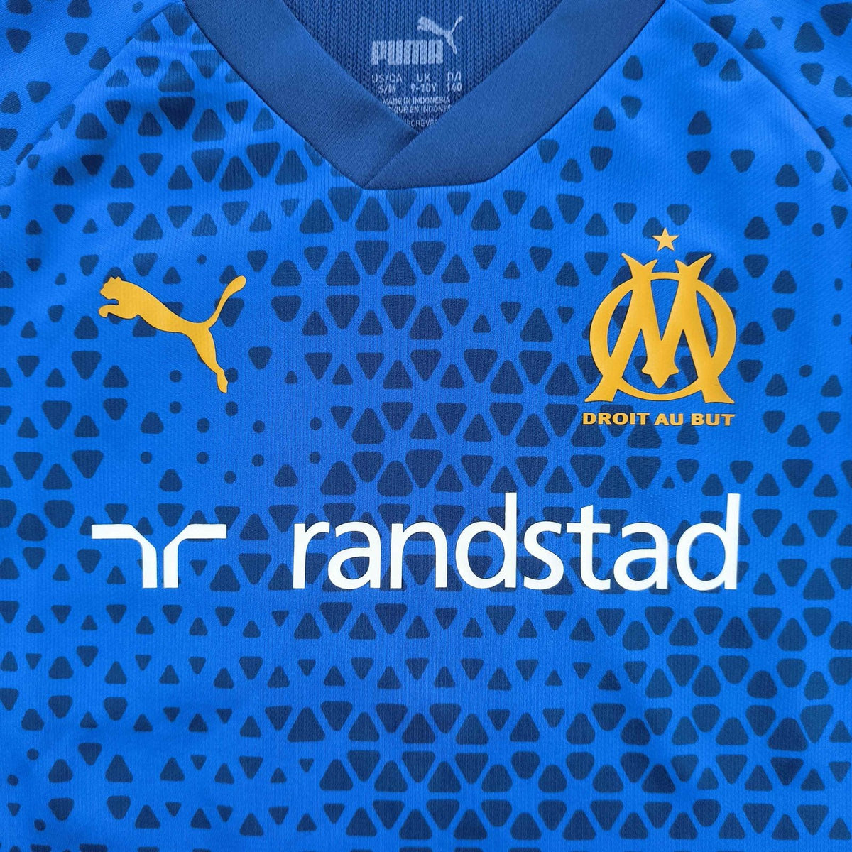 Marseille 2023-24 Puma training football shirt size 140