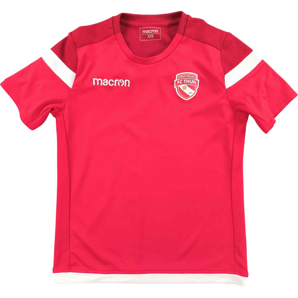 FC Thun Macron training football shirt size 110