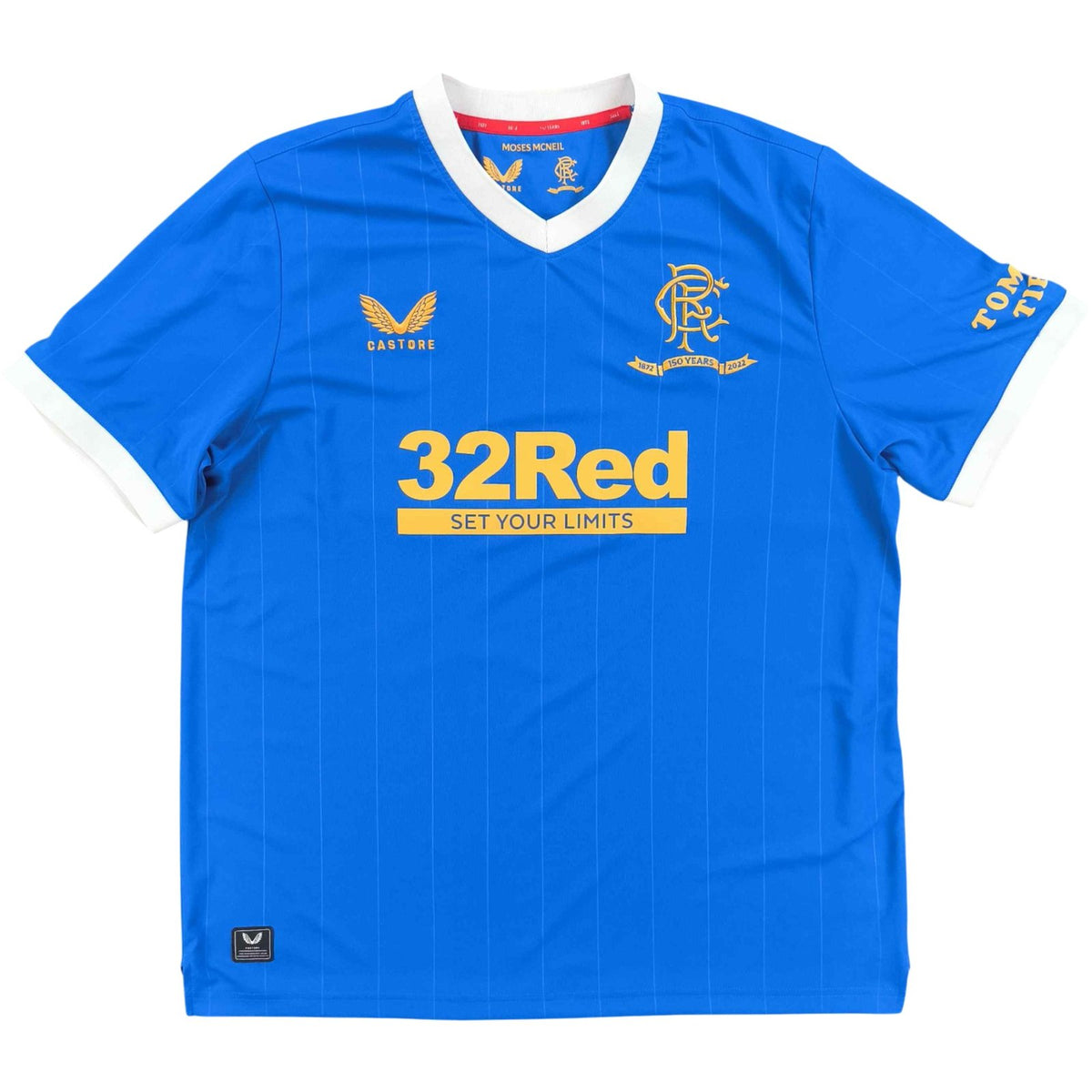 Rangers 2021-22 Castore hazai foci mez XXL-es
