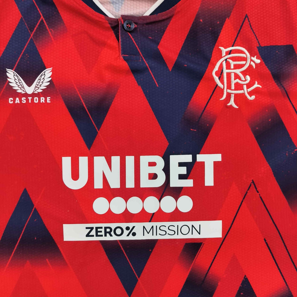 Rangers 2023-24 Castore negyedik számú foci mez 5XL-es