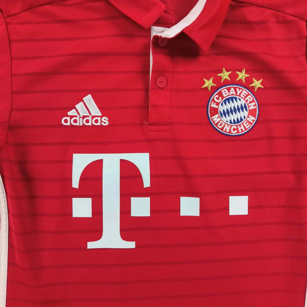 Bayern München 2016-17 Adidas home Corentin Tolisso football shirt size XS