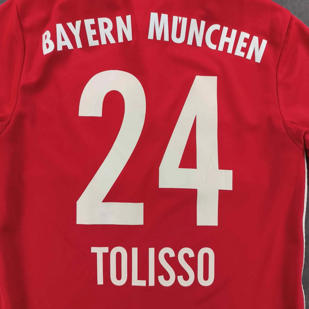 Bayern München 2016-17 Adidas home Corentin Tolisso football shirt size XS