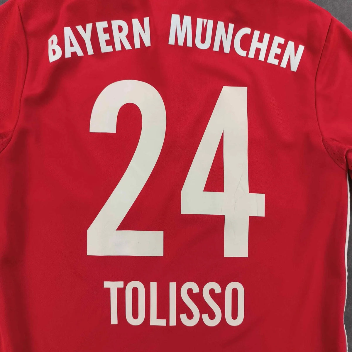 Bayern München 2016-17 Adidas home Corentin Tolisso football shirt size XS