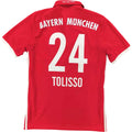 Bayern München 2016-17 Adidas home Corentin Tolisso football shirt size XS