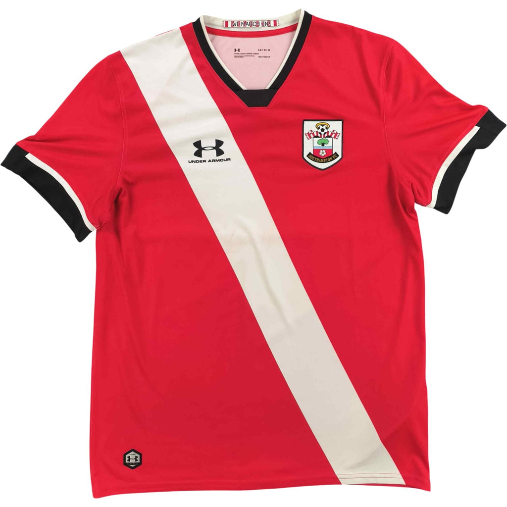 Southampton 2020-21 Under Armour home football shirt size L