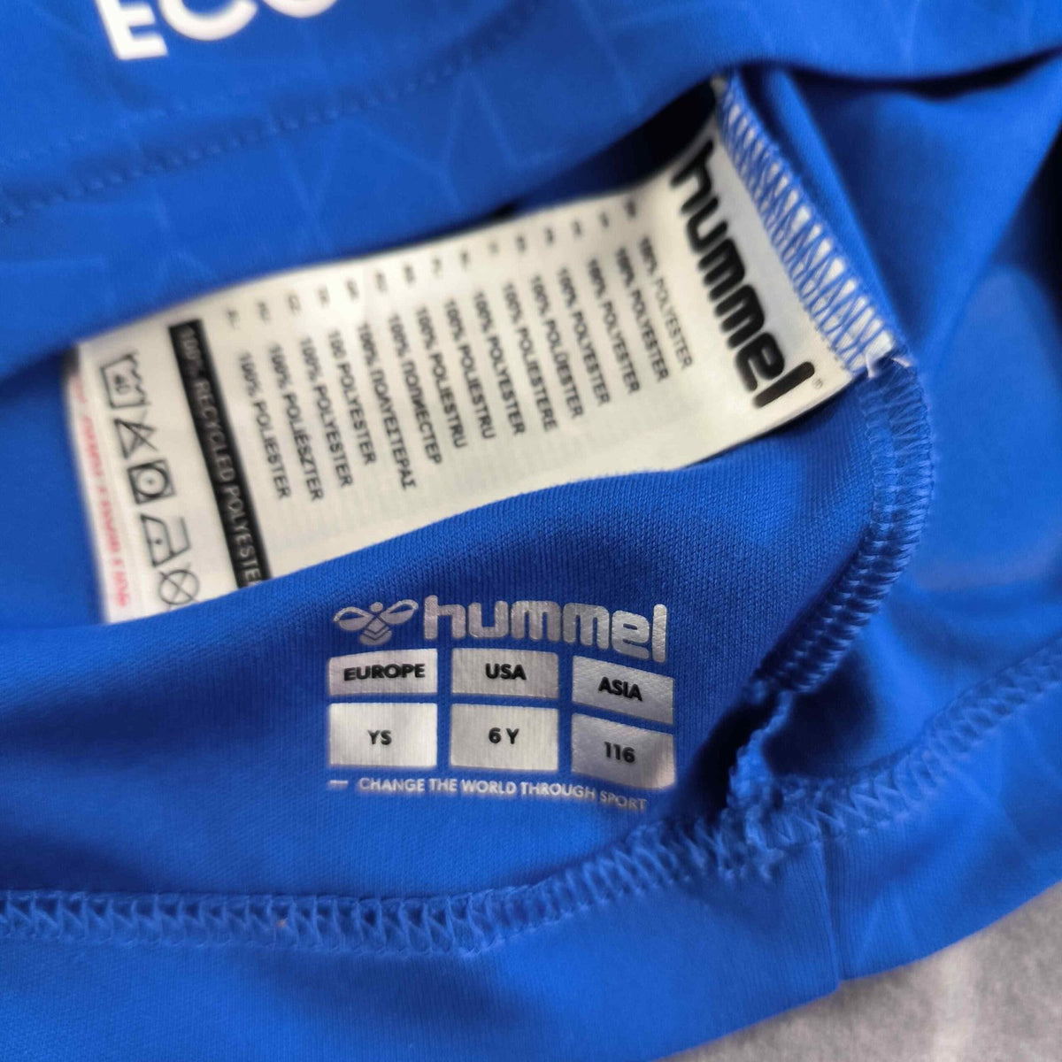 Everton 2022-23 Hummel hazai foci mez gyerek 116-os