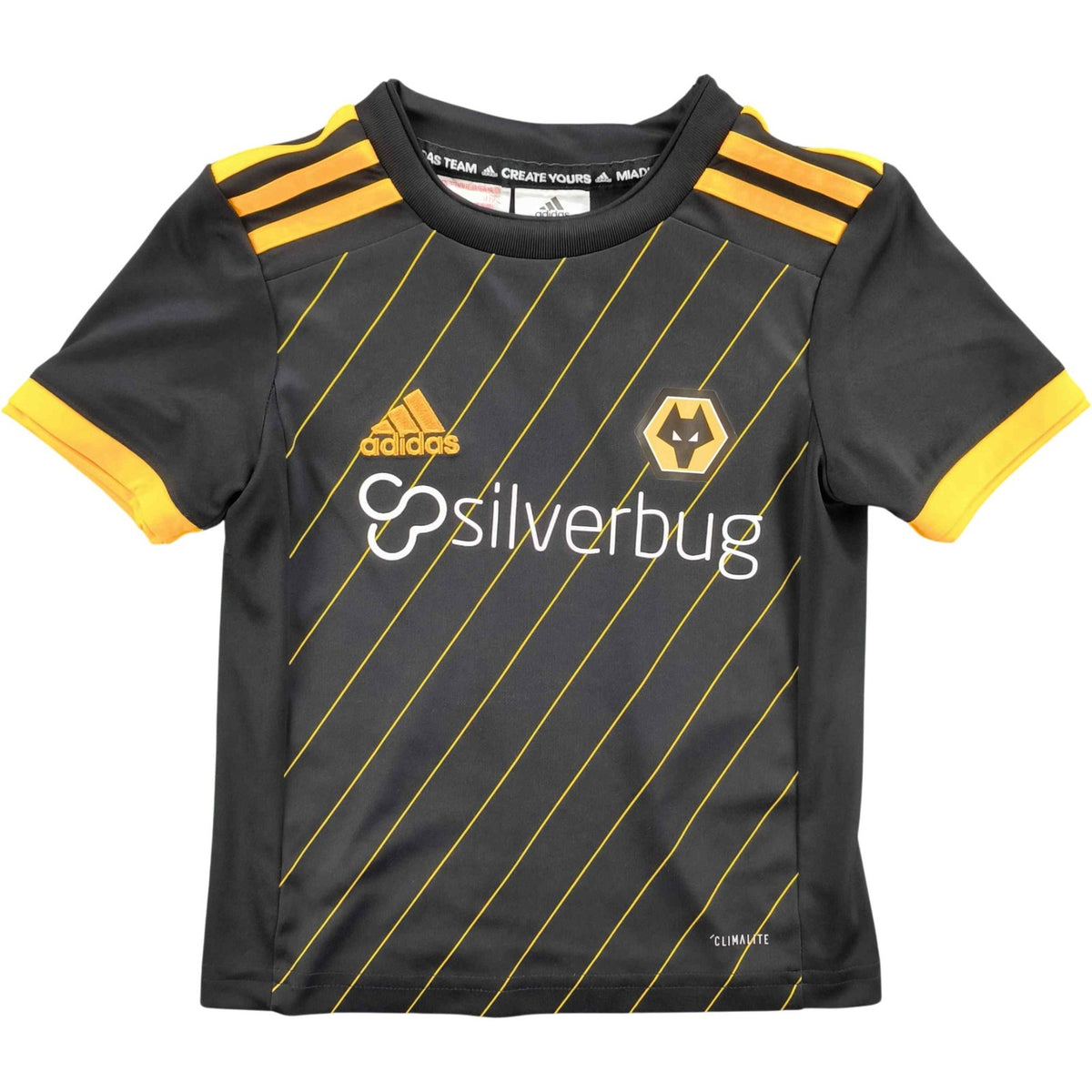 Wolverhampton Wanderers 2019-20 Adidas away „Oaks” football shirt size 104