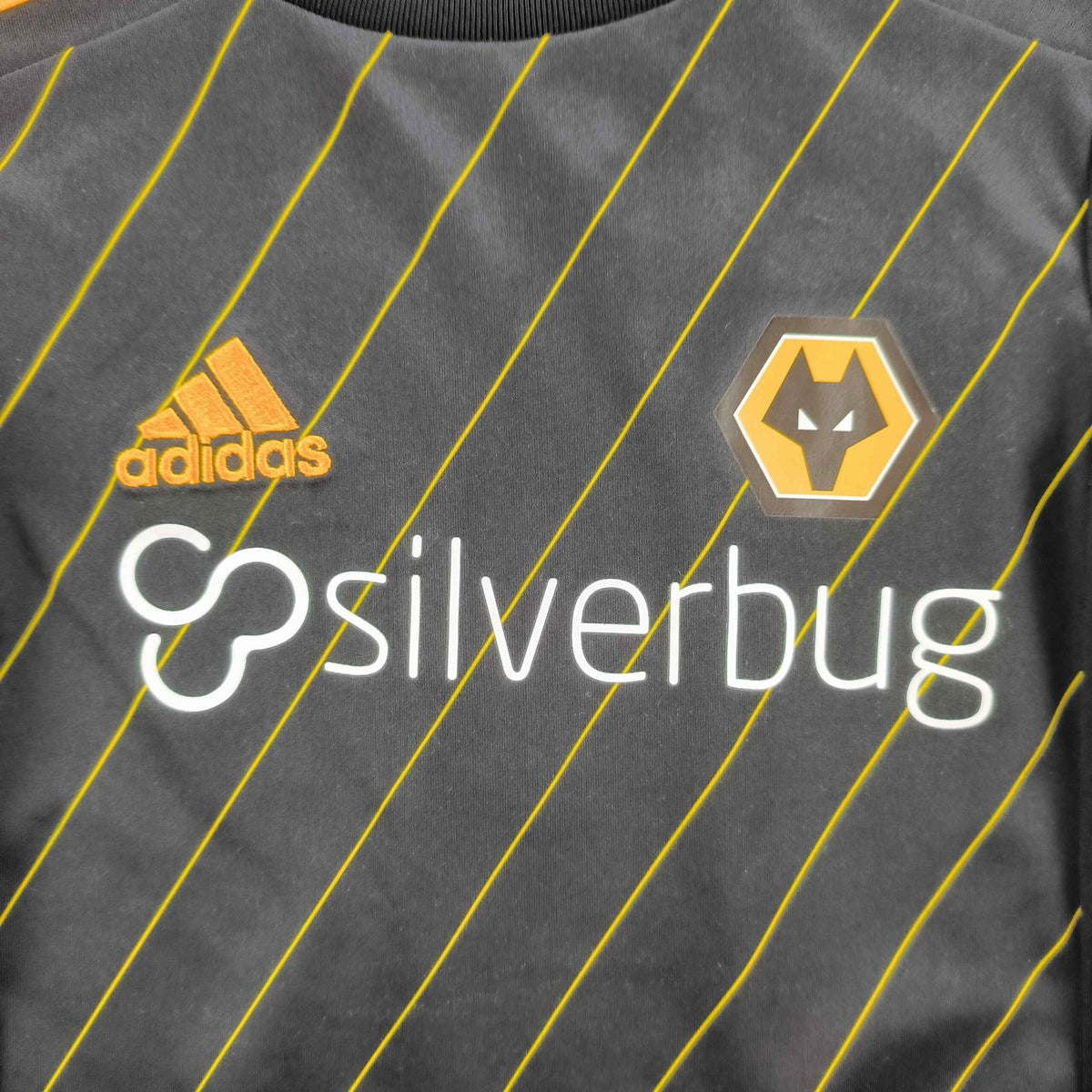 Wolverhampton Wanderers 2019-20 Adidas away „Oaks” football shirt size 104
