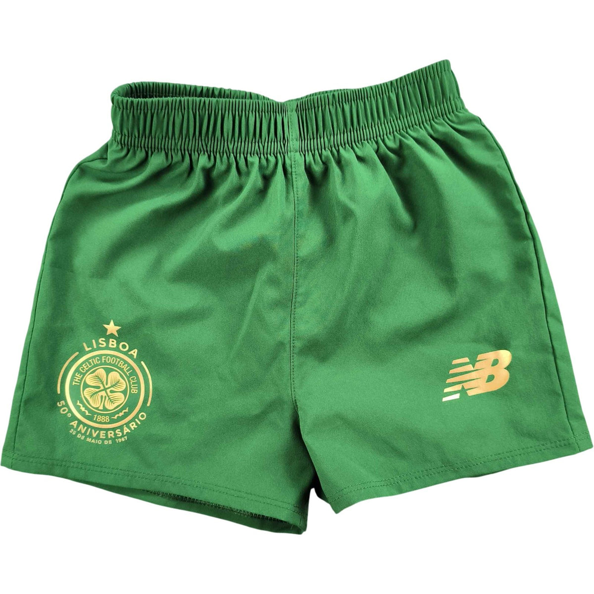 Celtic 2017-18 New Balance away football shorts size 92