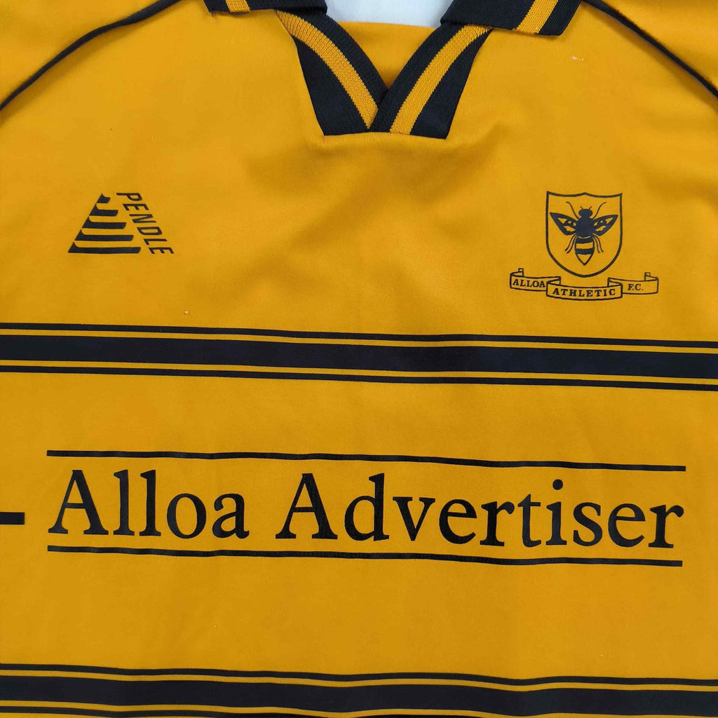 Alloa Athletic 2001-02 Pendle hazai foci mez 44-es