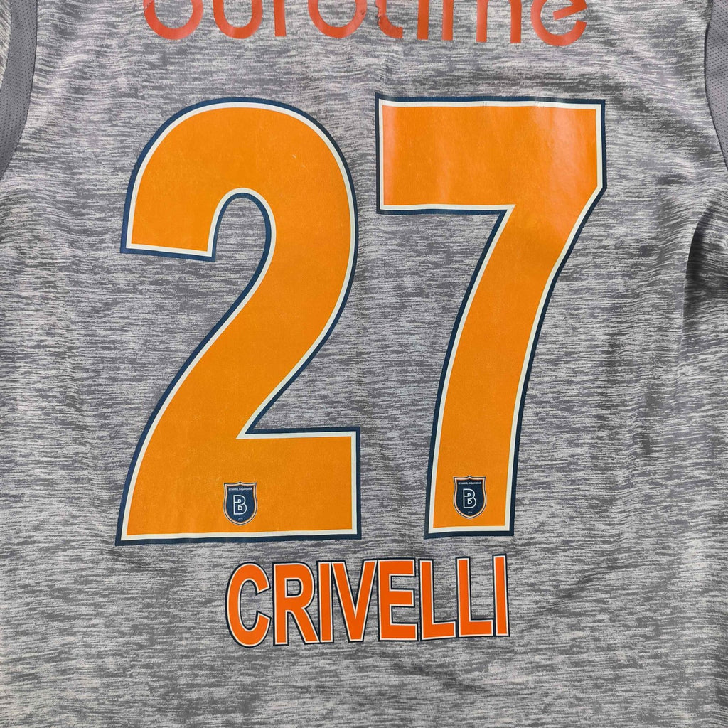 Istanbul Basaksehir 2019-20 Macron third Enzo Crivelli football shirt size M
