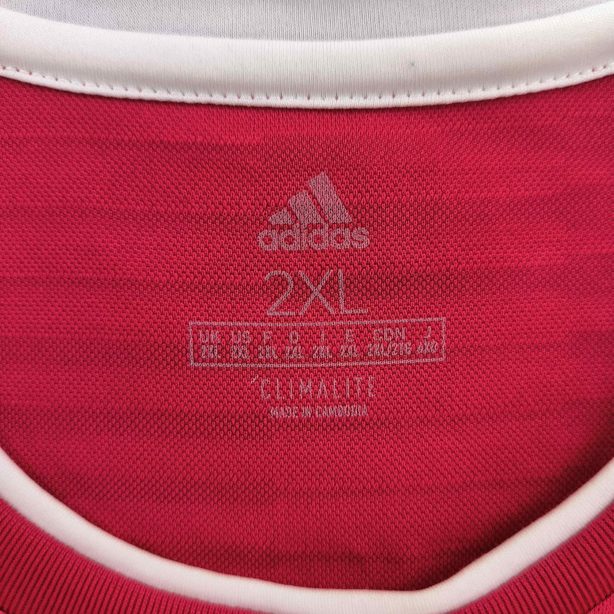 Ingolstadt 2018-19 Adidas hazai foci mez XXL-es