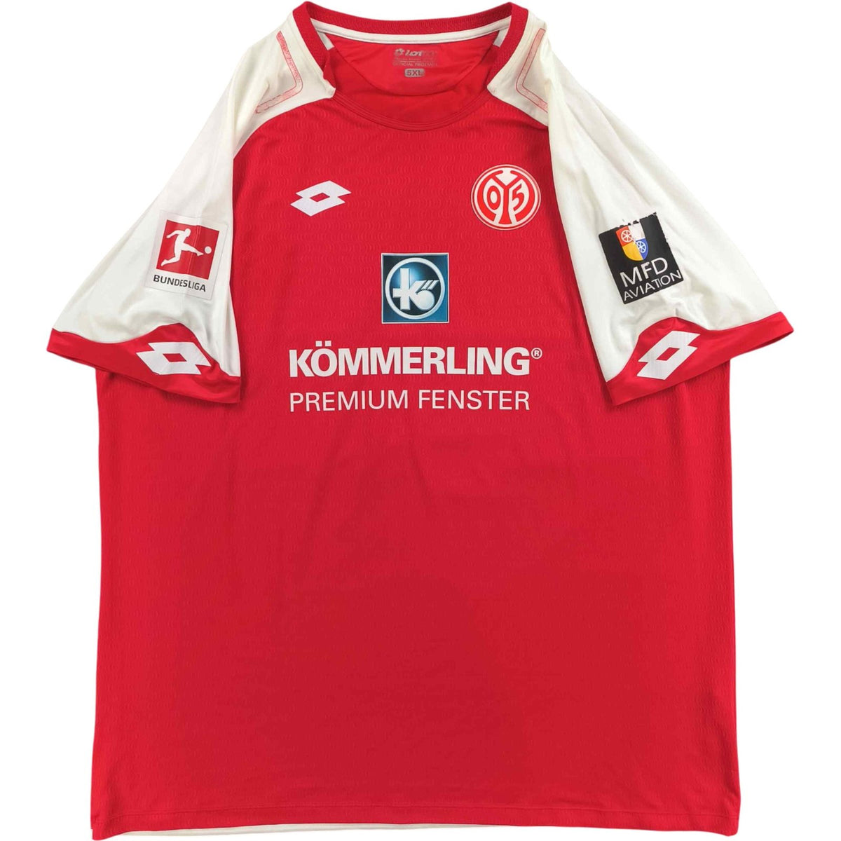 Mainz 2017-18 Lotto home football shirt size 4XL