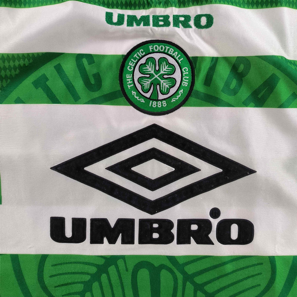 Celtic 1997-99 Umbro home football shirt size L