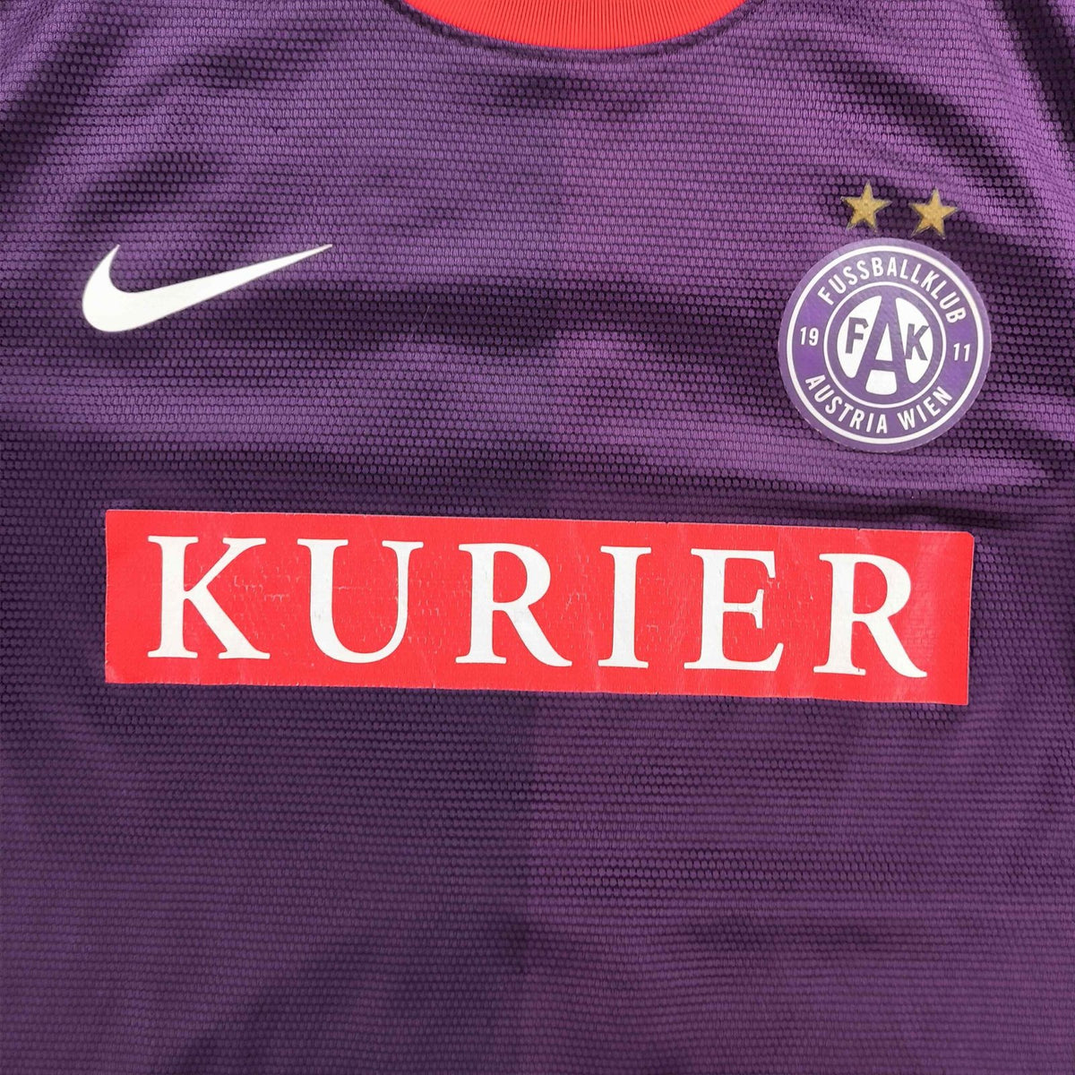 Austria Wien 2012-14 Nike hazai #5 *Match Worn* foci mez L-es