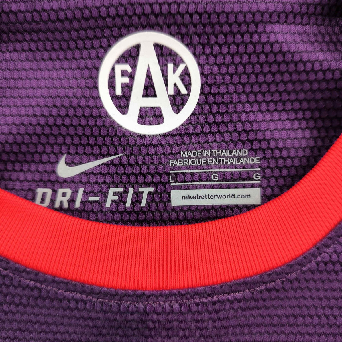 Austria Wien 2012-14 Nike hazai #5 *Match Worn* foci mez L-es