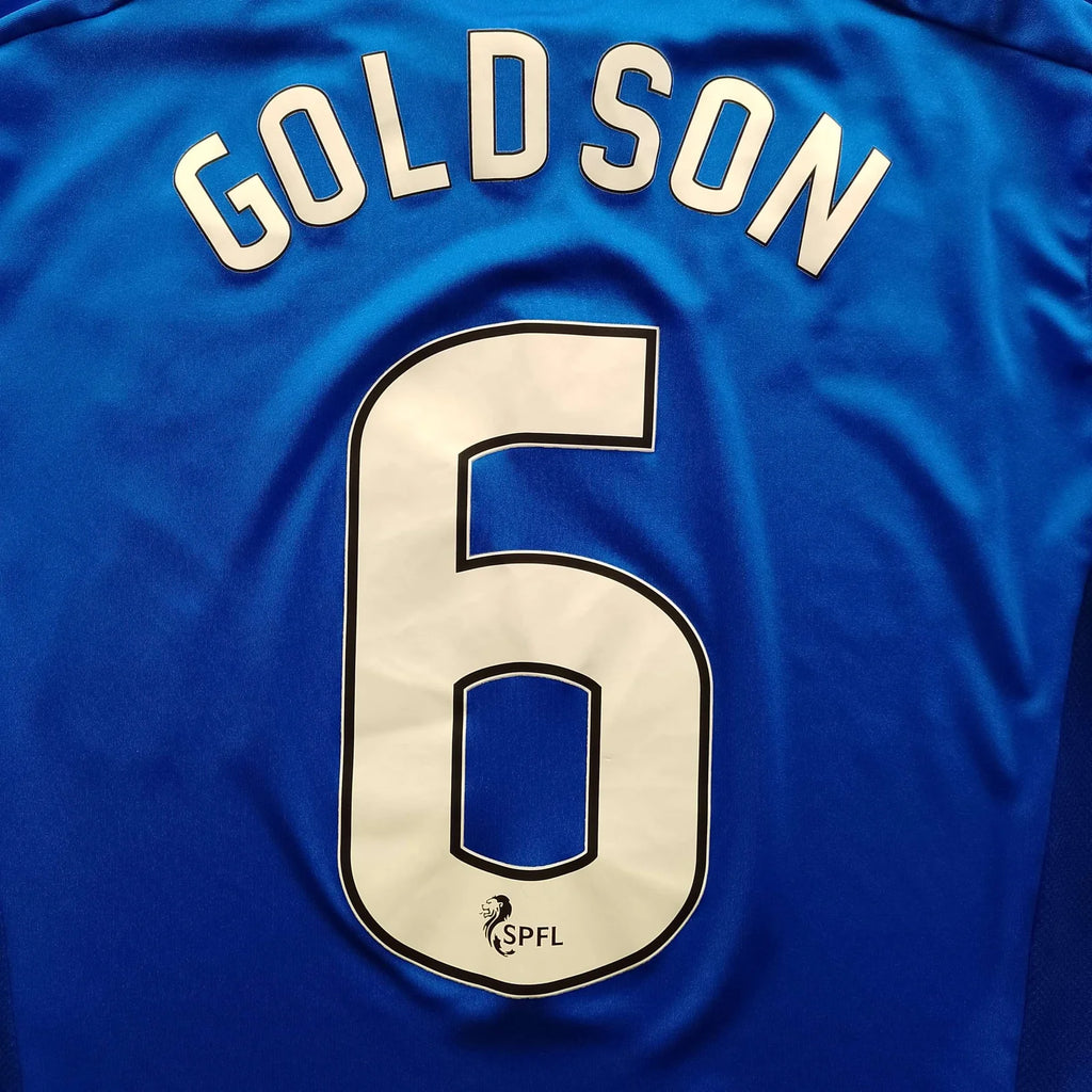 Rangers 2018-19 Hummel hazai Connor Goldson foci mez S-es