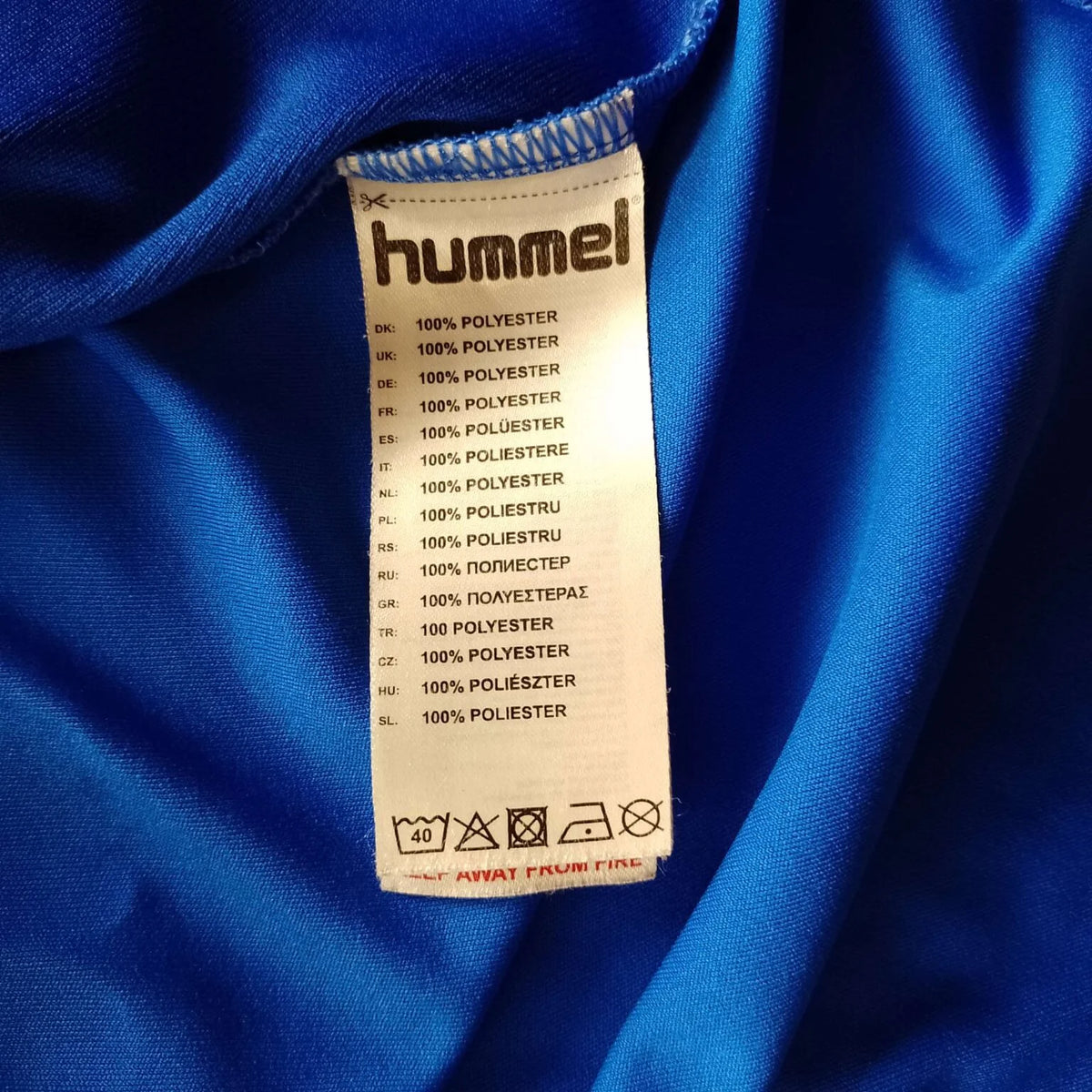 Rangers 2018-19 Hummel home Kyle Lafferty football shirt size S