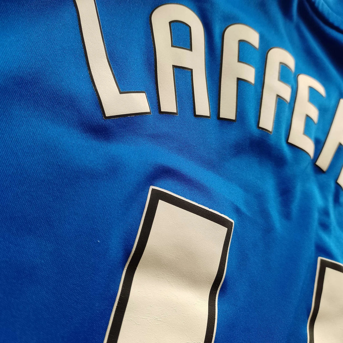 Rangers 2018-19 Hummel home Kyle Lafferty football shirt size S