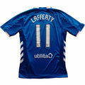 Rangers 2018-19 Hummel home Kyle Lafferty football shirt size S