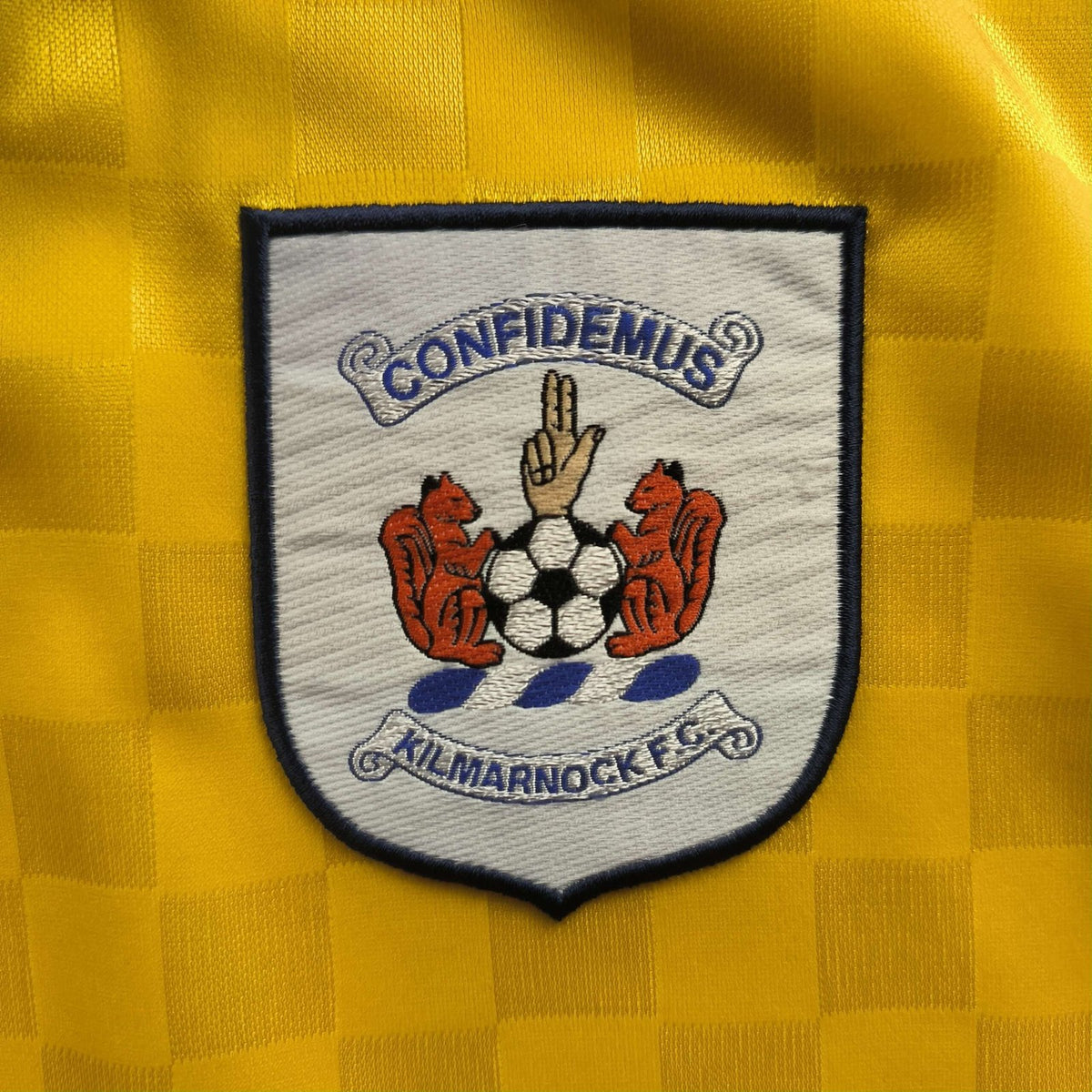 Kilmarnock 1997-98 Le Coq Sportif away football shirt size L