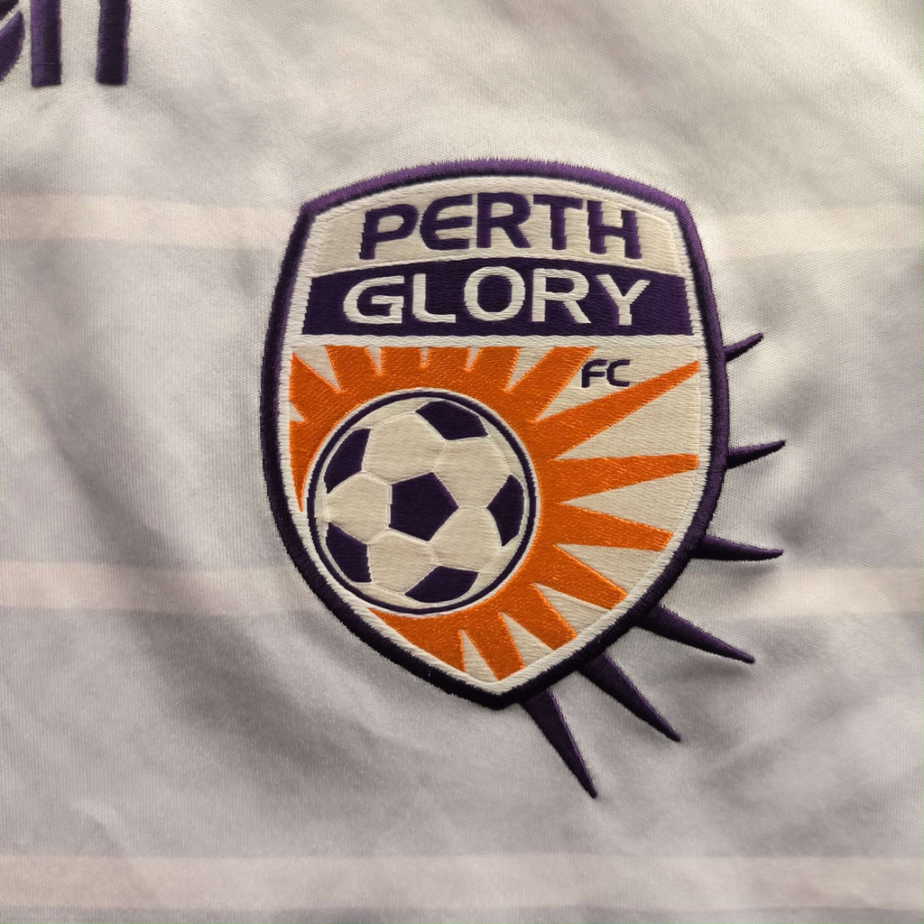 Perth Glory 2017-19 Macron vendég foci mez S-es