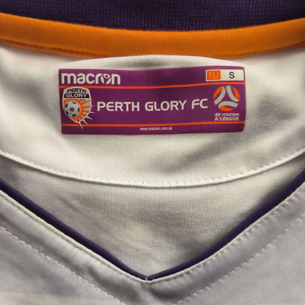 Perth Glory 2017-19 Macron vendég foci mez S-es
