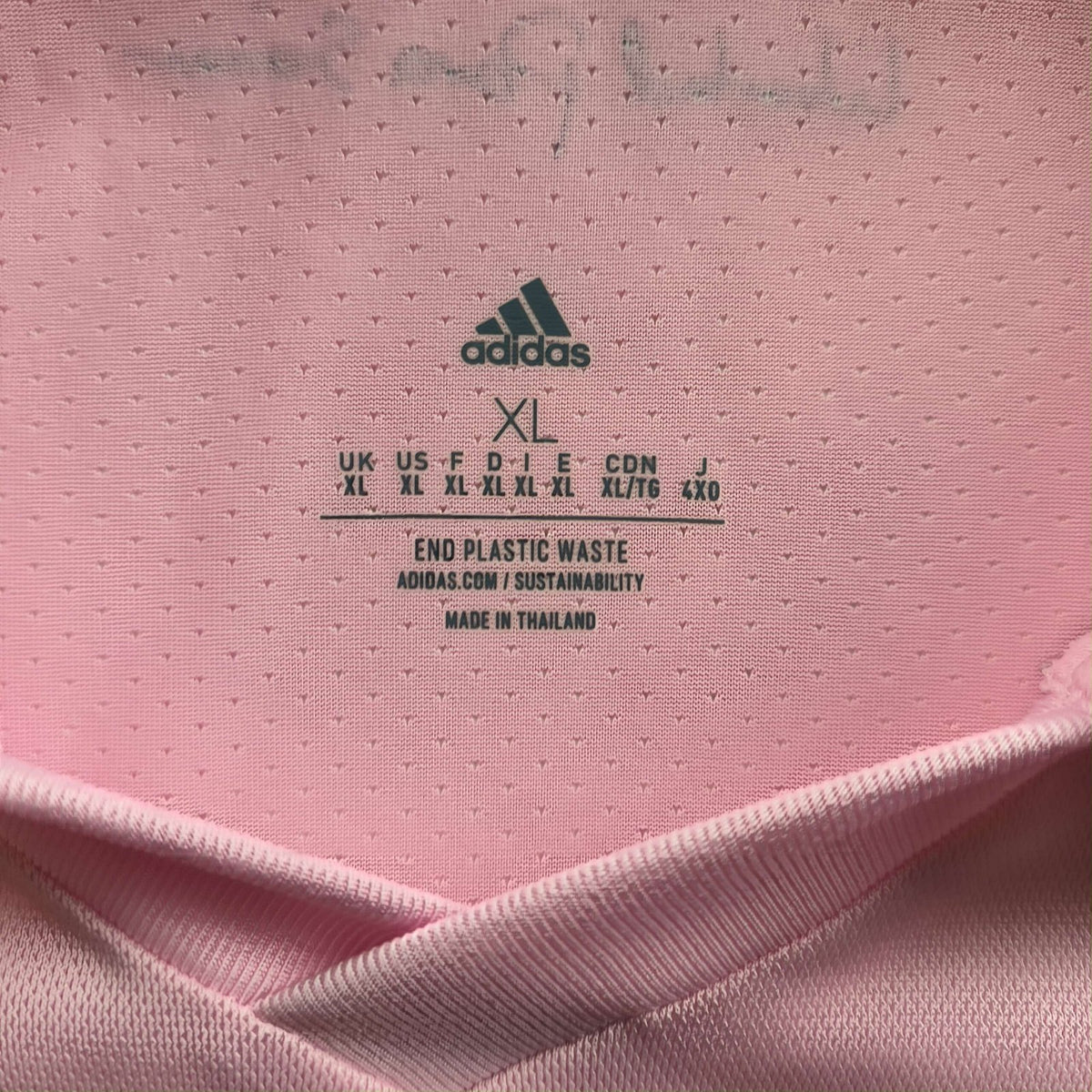 Inter Miami 2022-23 Adidas hazai Player Issue foci mez XL-es