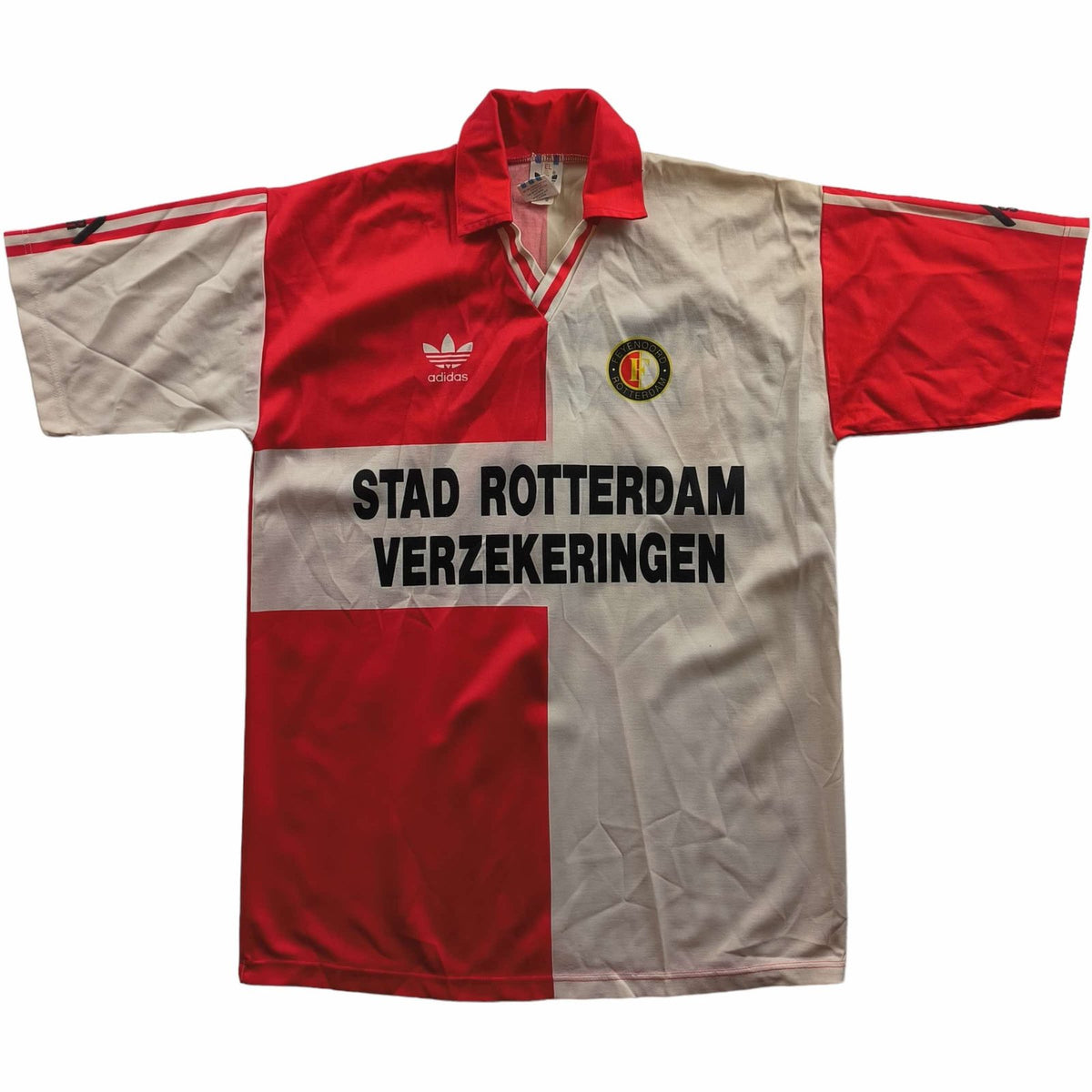 Feyenoord 1991-94 Adidas hazai foci mez L-es
