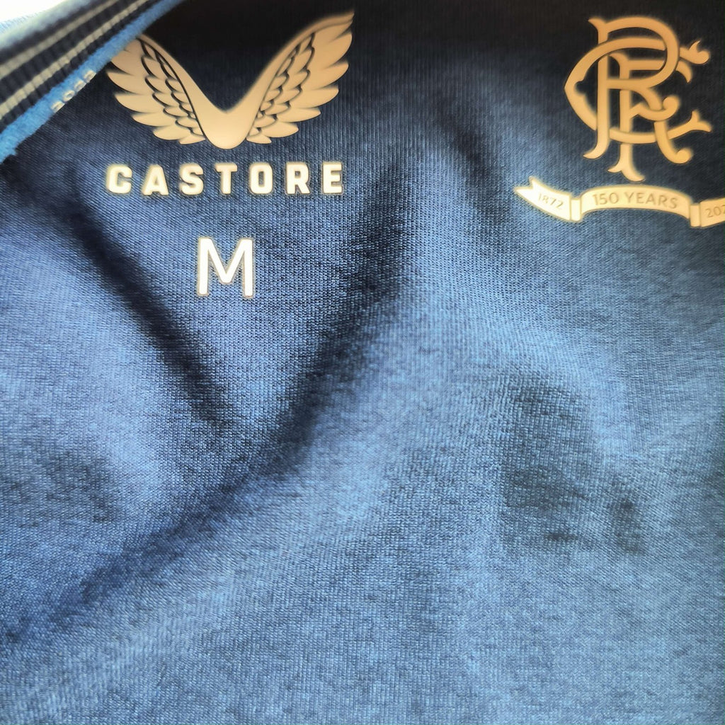 Rangers 2021-22 Castore training foci mez M-es