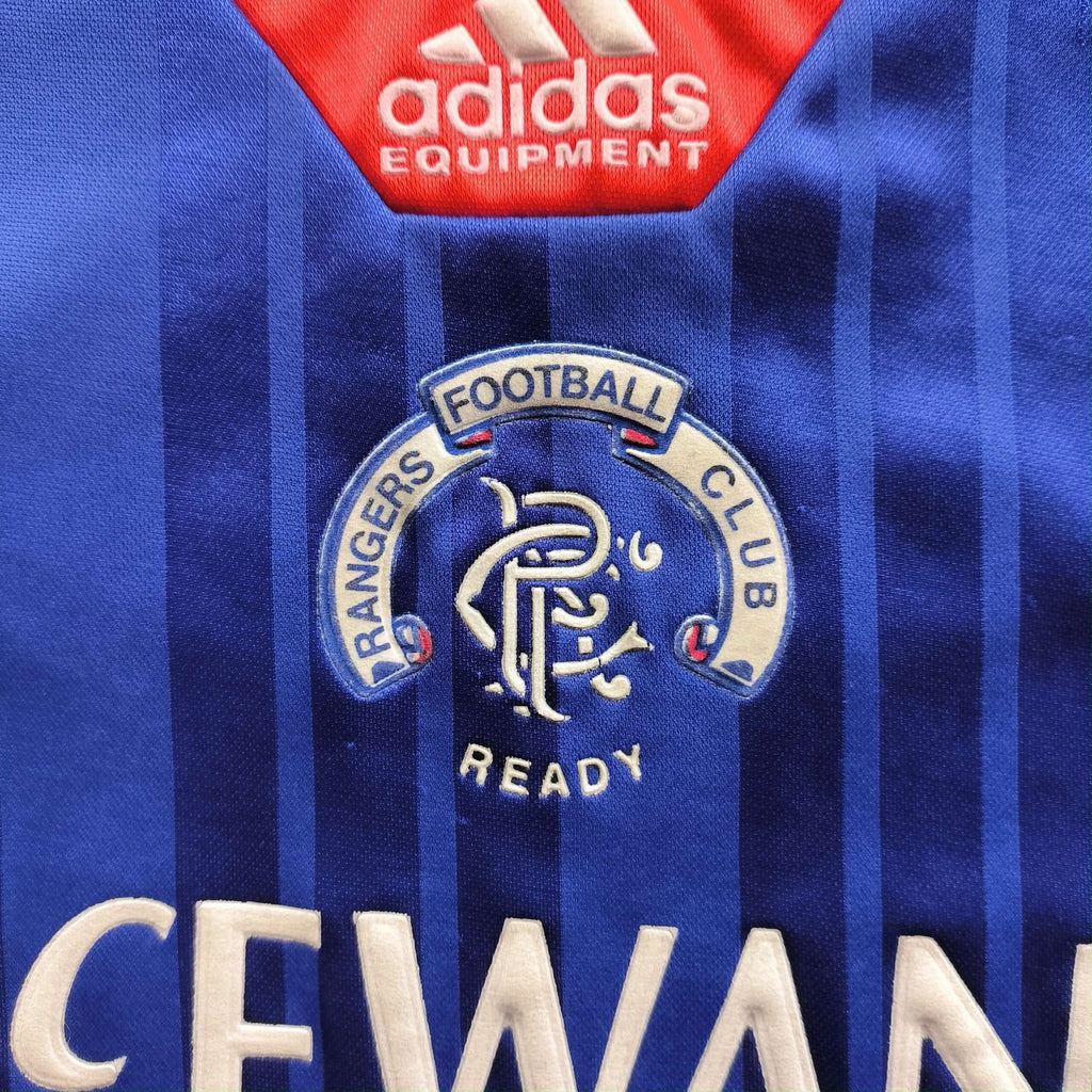 Rangers 1992-94 Adidas home football shirt size M