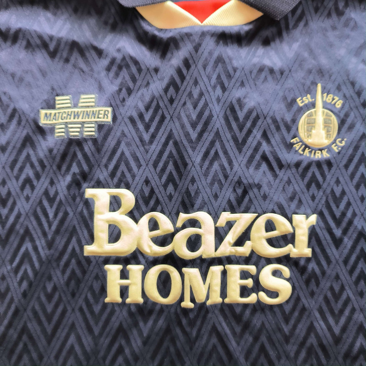 Falkirk 1995-96 Matchwinner hazai foci mez XL-es