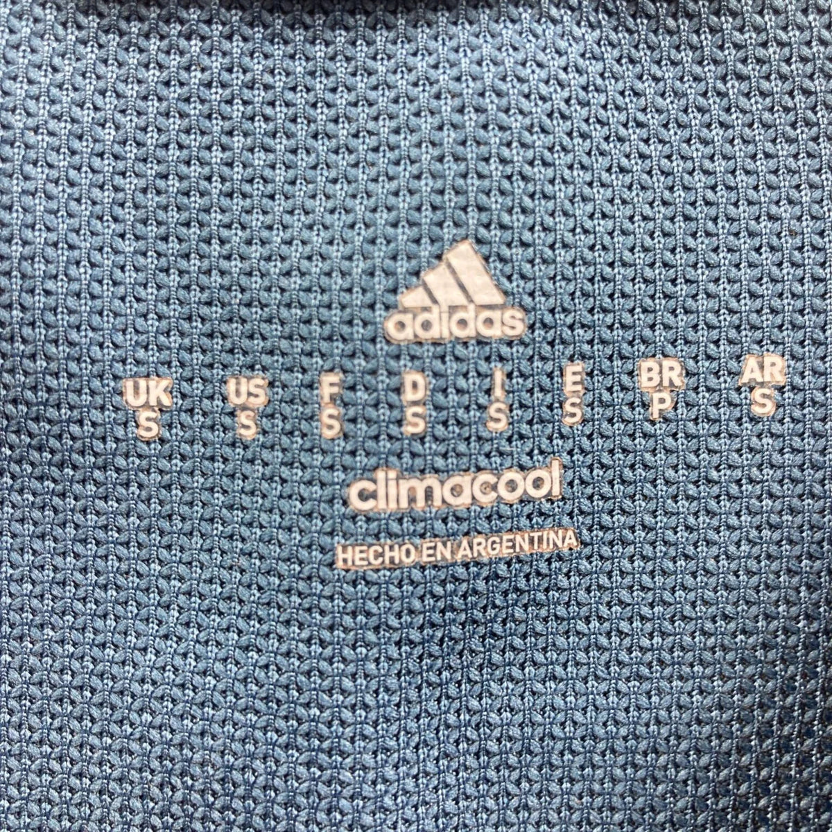 Argentína 2015-17 Adidas vendég Lionel Messi foci mez S-es