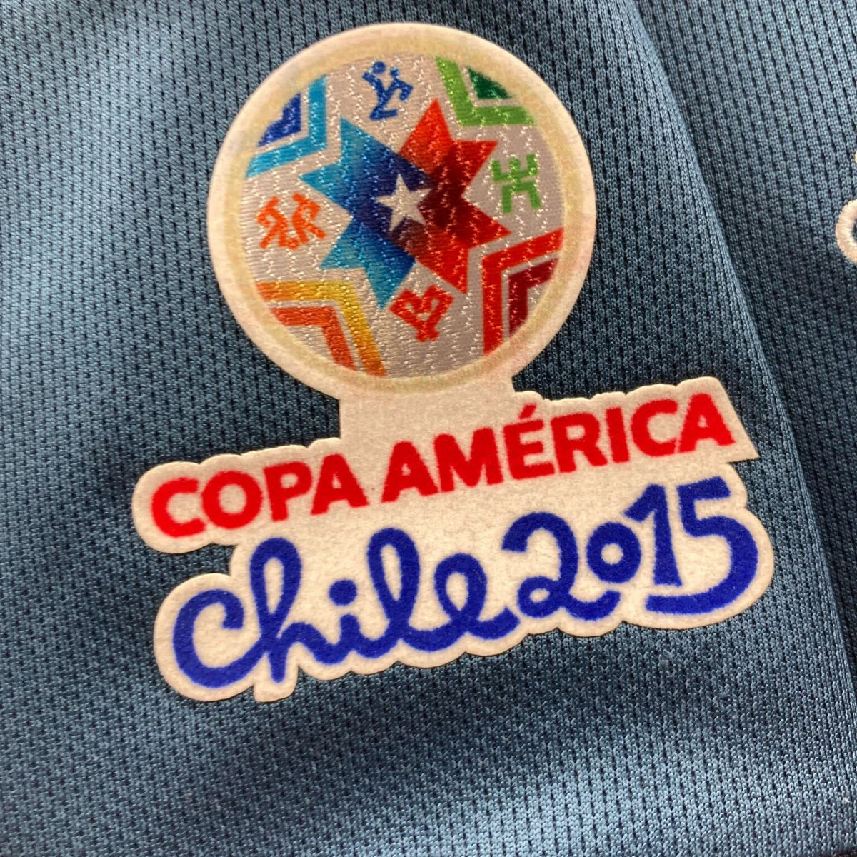 Argentína 2015-17 Adidas vendég Lionel Messi foci mez S-es