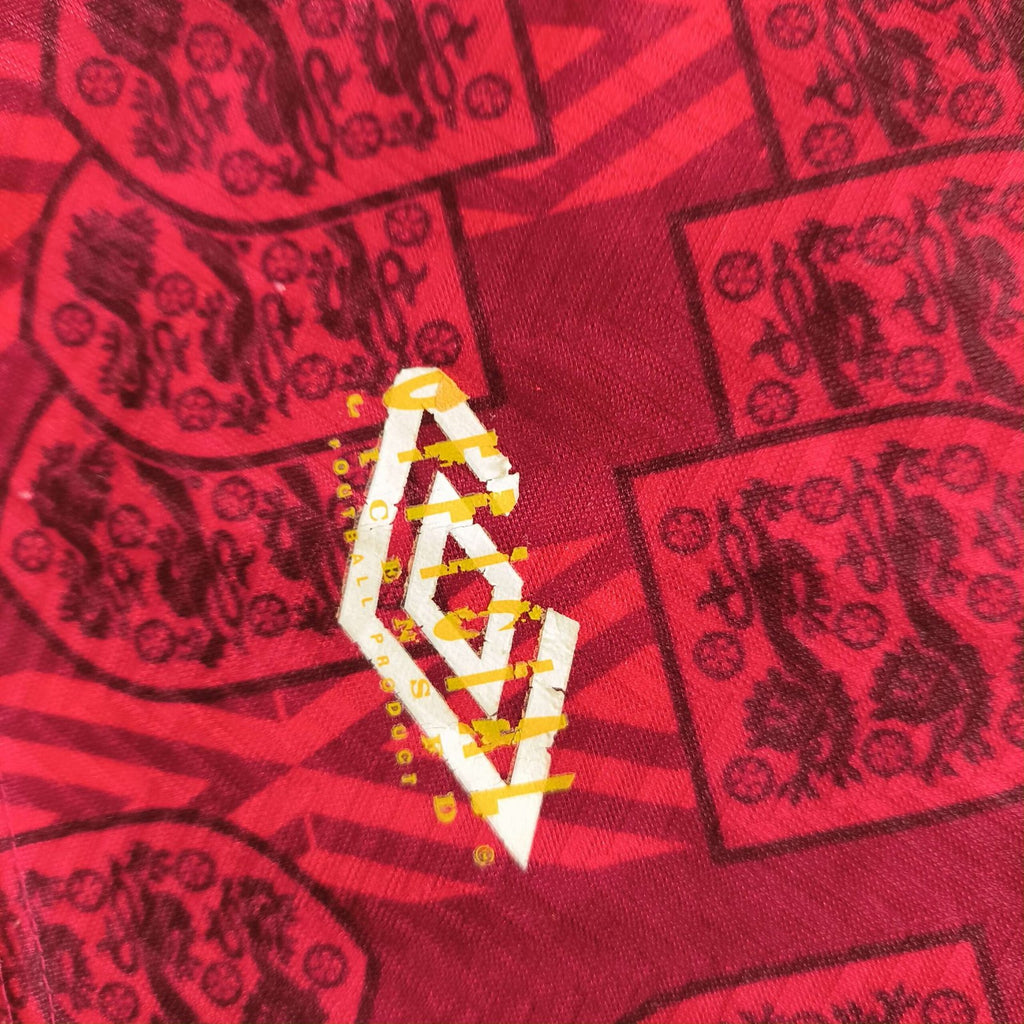 England 1993-95 Umbro away football shirt size XL
