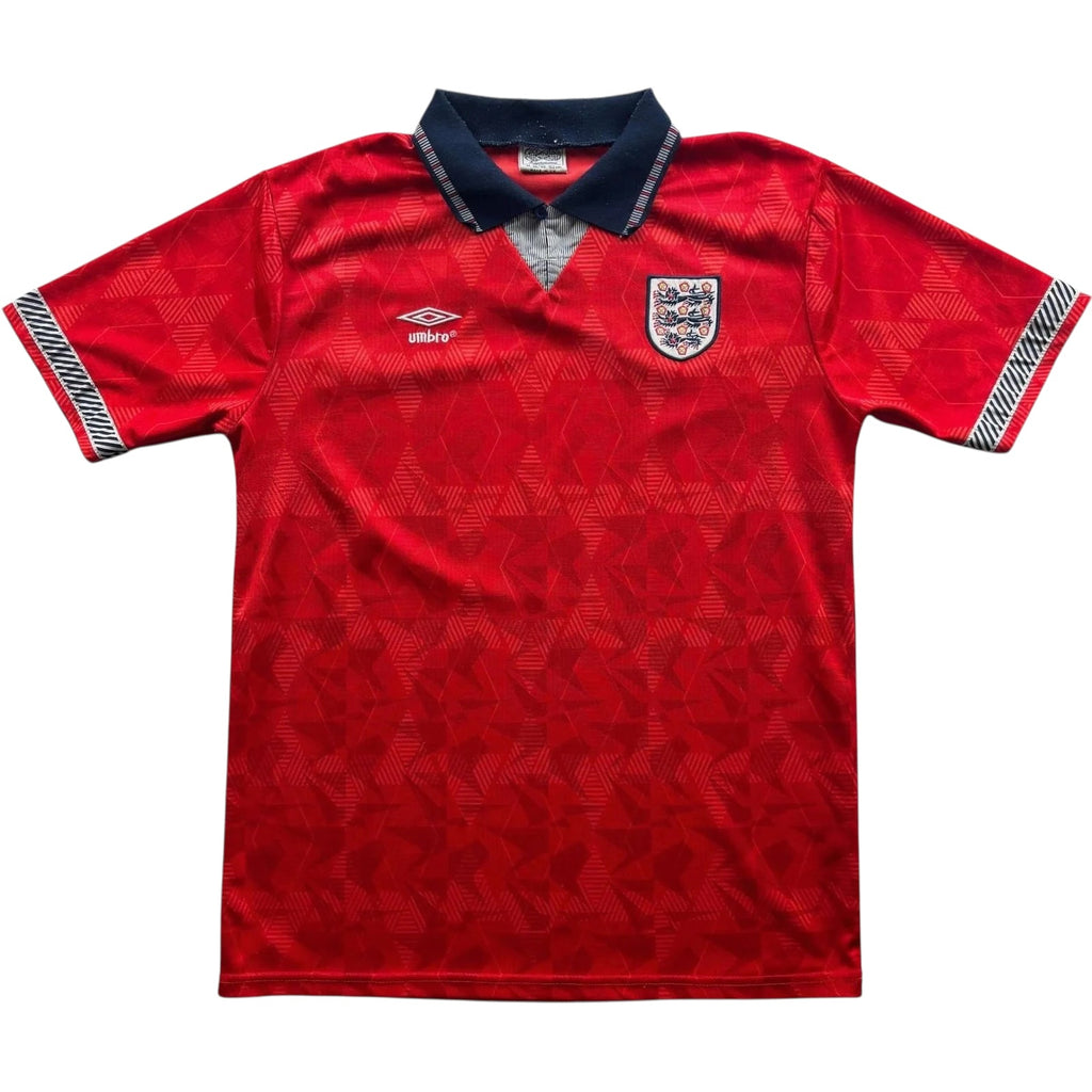 England 1990-92 Umbro away football shirt size M