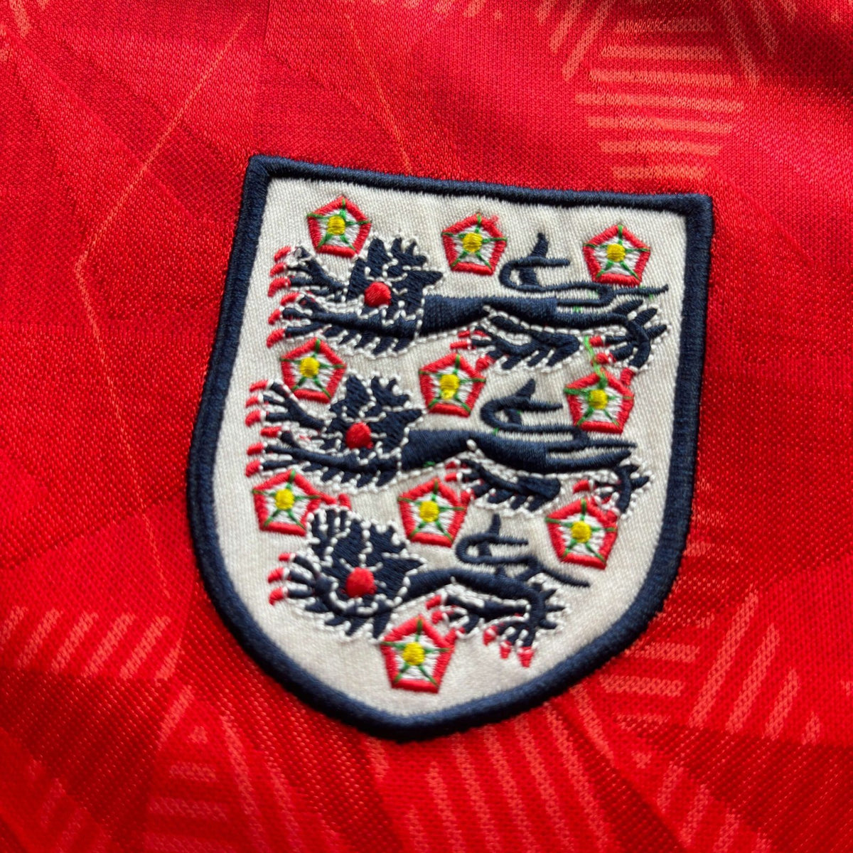 Anglia 1990-92 Umbro vendég foci mez M-es