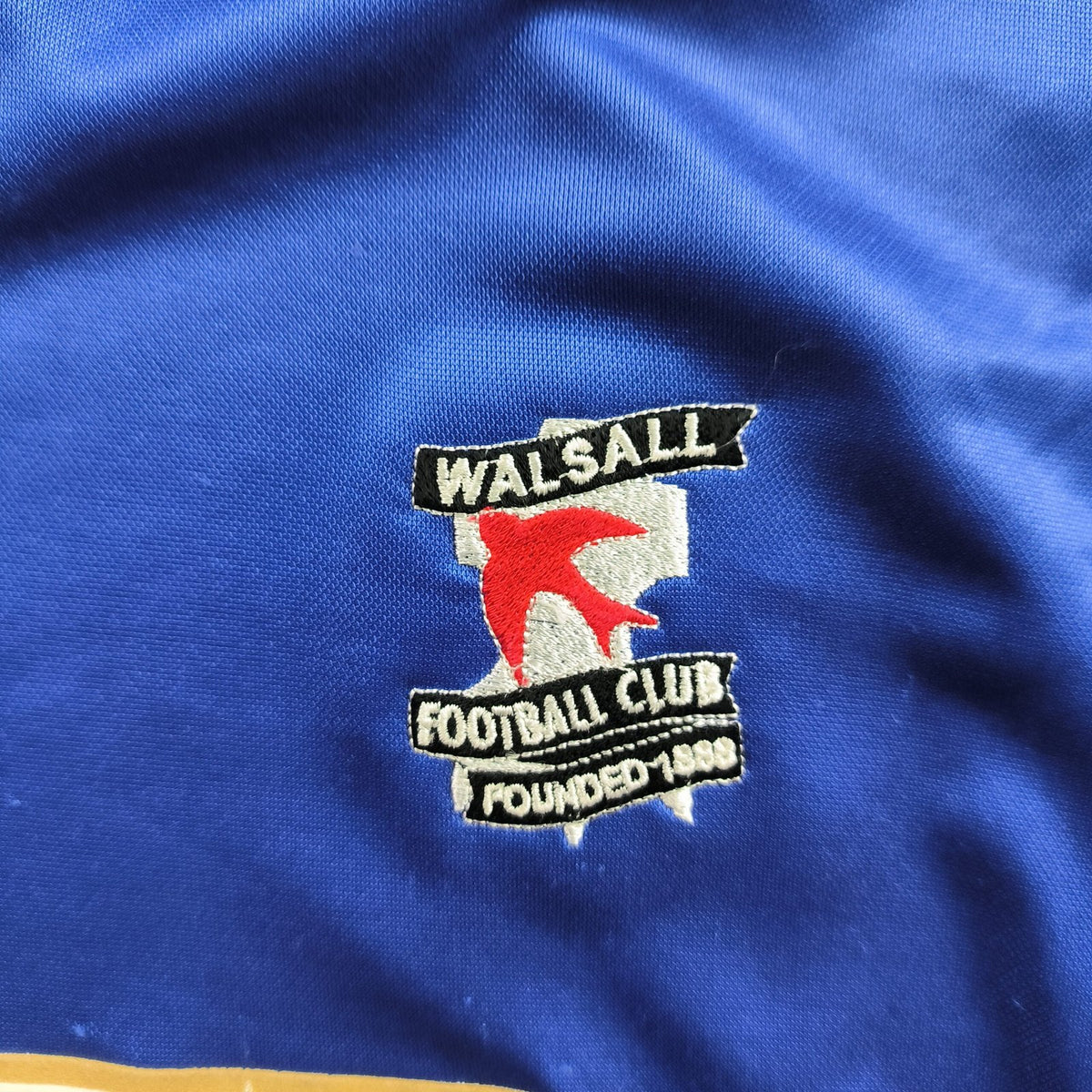 Walsall 1999-2000 Beaver vendég foci mez L-es